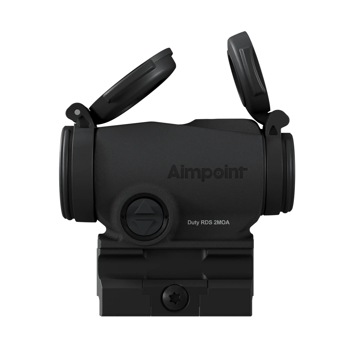 Aimpoint Duty RDS 2 MOA con attacco 39 mm - vista laterale
