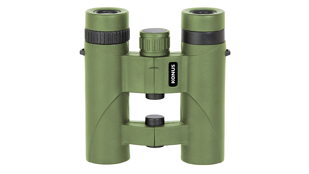 Binocolo Konus Orient 10x25 vista frontale