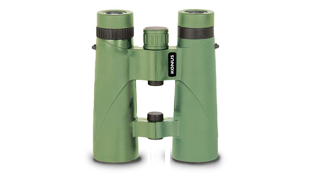 Binocolo Konus Orient 12x32 vista frontale