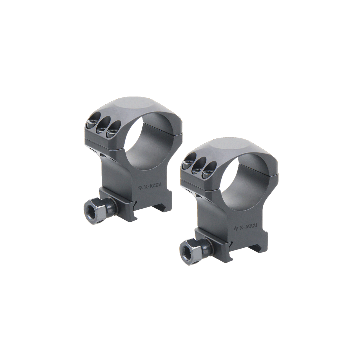 Anelli Vector Optics X-Accu da 30 mm a profilo alto