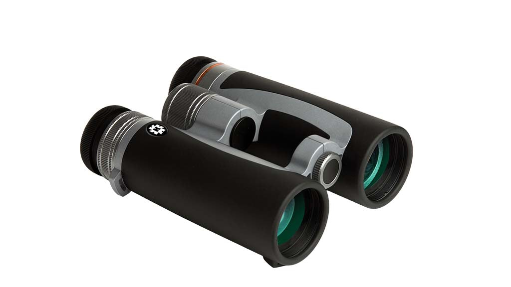 Binocolo Konus Prince con silver coating e correzione di fase, vista laterale