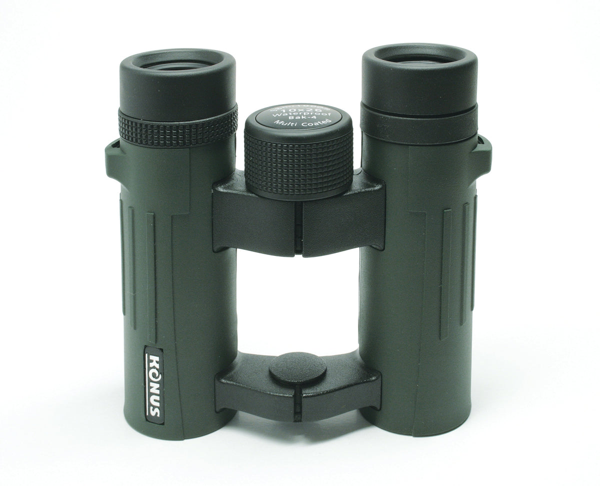 Binocolo compatto Konus Supreme-2 10x26 verde a ponte aperto