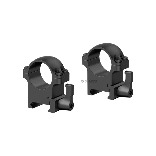 Anelli in acciaio Vector Optics a sgancio rapido da 25,4 mm