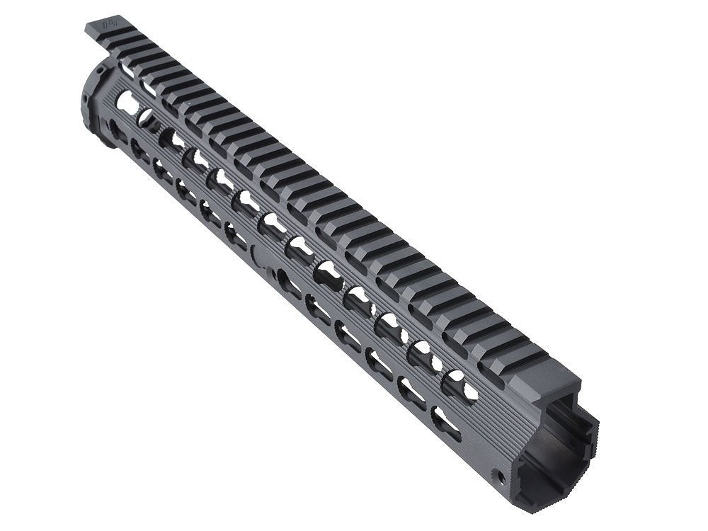 Strike Industries handguard Mega Fins Drop-In KeyMod per AR-15 12" nero, immagine 1 di 8