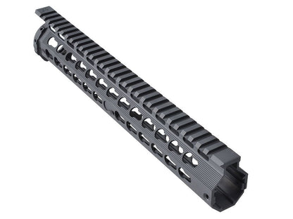 Strike Industries handguard Mega Fins Drop-In KeyMod per AR-15 12" nero, immagine 1 di 8