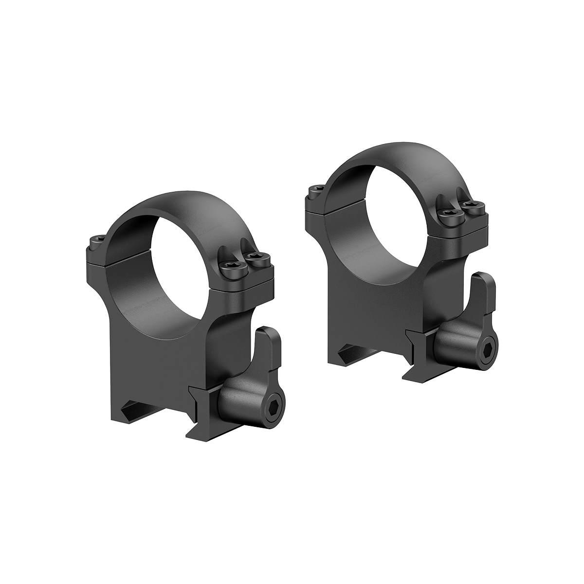 Anelli in acciaio Vector Optics a sgancio rapido da 30 mm