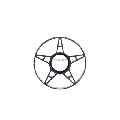 Ruota parallasse Vector Optics montata sulla torretta di un cannocchiale