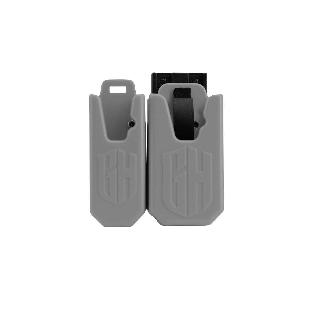 Ghost portacaricatore 360+ con slitta Picatinny – Grigio