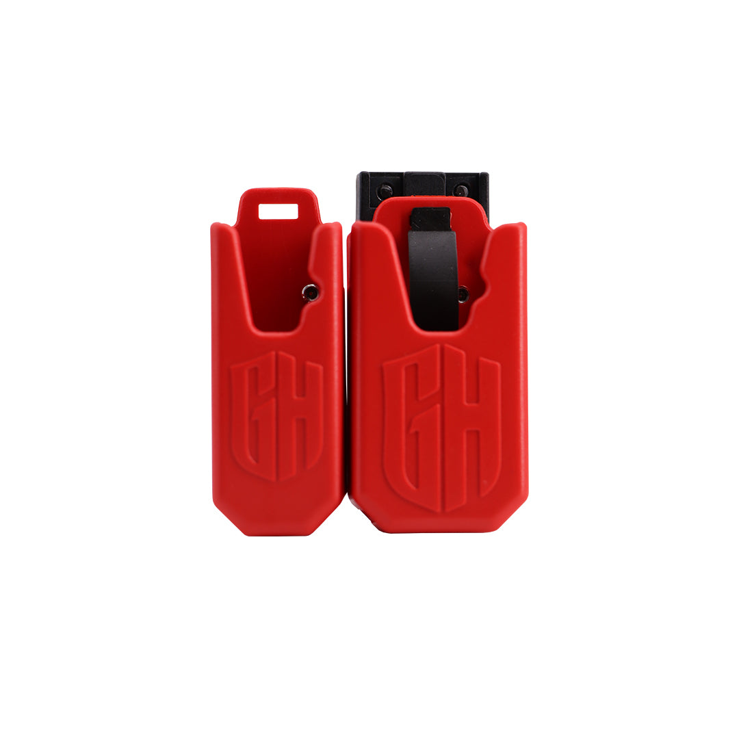 Ghost portacaricatore 360+ con slitta Picatinny – Rosso