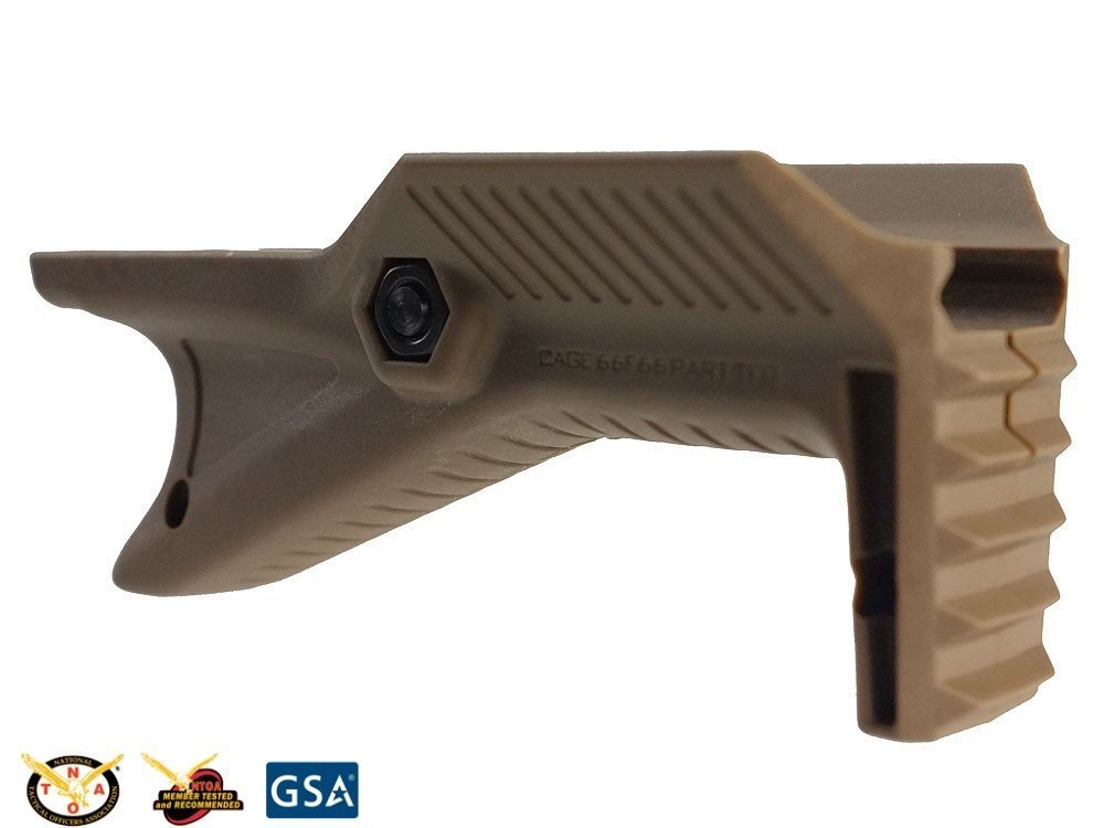 Strike Industries Cobra Tactical Fore Grip FDE per slitta Picatinny