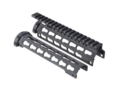 Strike Industries AR Mega Fins / Key-Mod Handguard Rail DROP IN 7" - BK