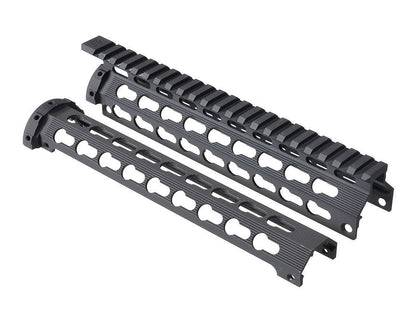 Strike Industries AR Mega Fins / Key-Mod Handguard Rail DROP IN 9" - BK