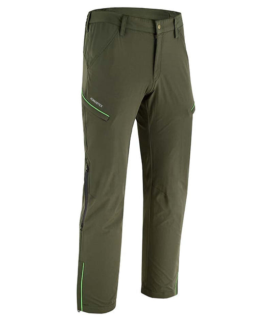Pantalone da caccia Konustex Nordium verde impermeabile