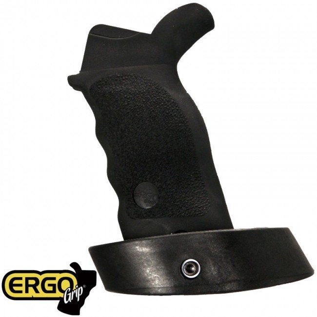 Ergo Tactical Deluxe Grip With Palm Shelf - Black