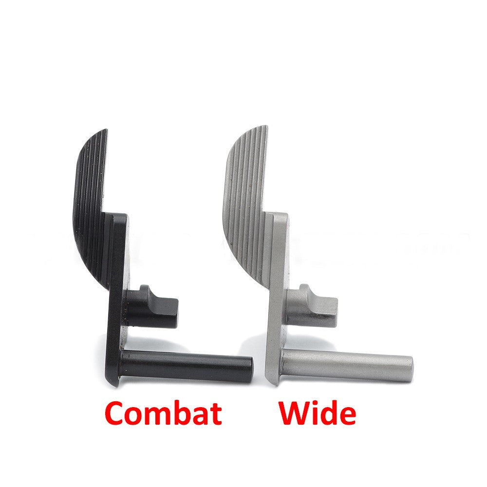 Eemann Tech sicura singola Solid larga per 1911 silver