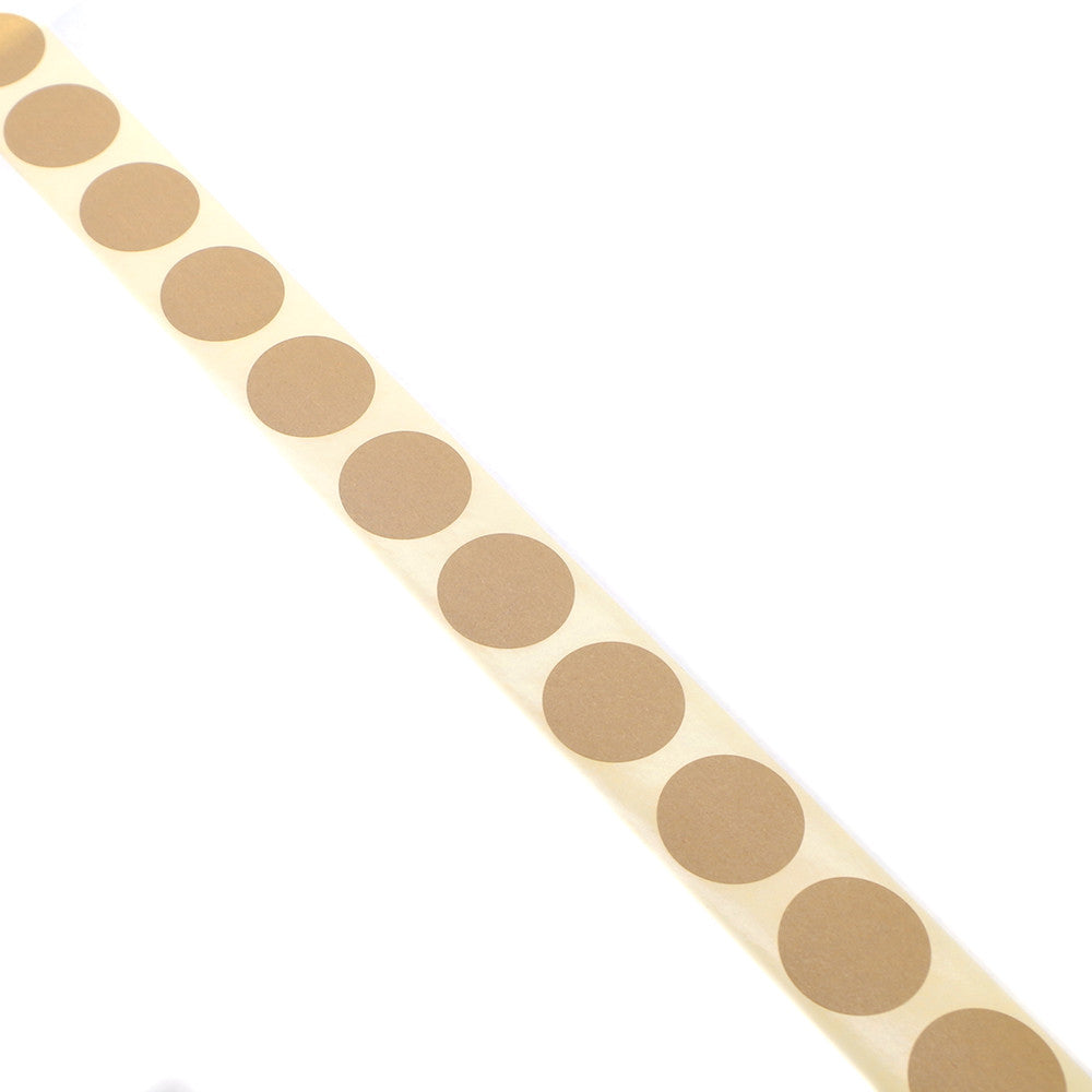 Eemann Tech adesivi copriforo 20 mm tan – 3000 pezzi