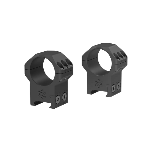Anelli Vector Optics X-Accu da 30 mm a profilo medio