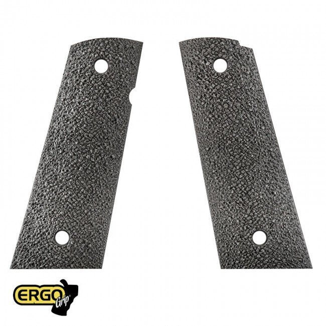 Ergo XTR Square Bottom Hard Rubber 1911 Grip - Black 