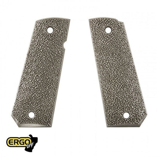 Ergo XTR Tapered Bottom Hard Rubber 1911 Grip - OD Green