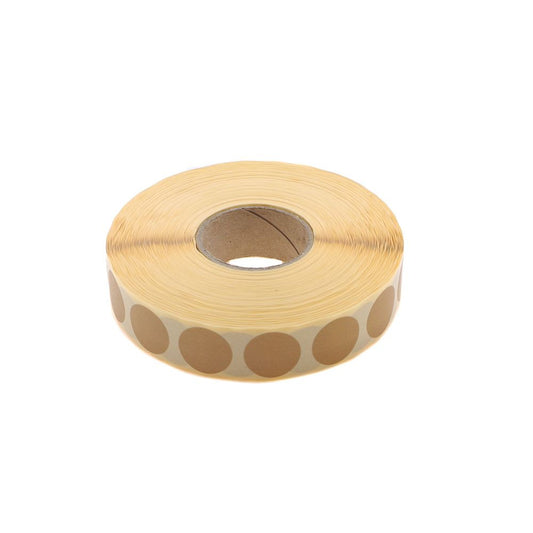 Eemann Tech adesivi copriforo 20 mm tan – 3000 pezzi