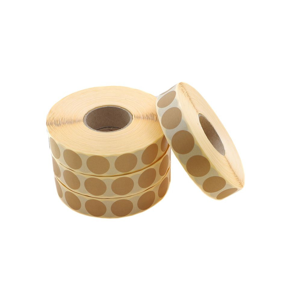 Eemann Tech adesivi copriforo 20 mm tan – 3000 pezzi