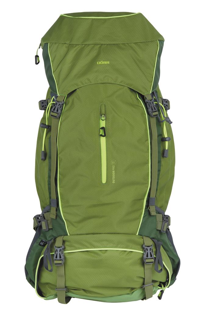 Dörr Outdoor Pro 65 + Pro 15 set due zaini verdi