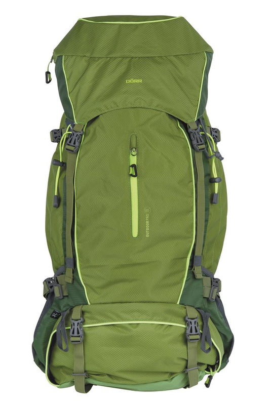 Dörr Outdoor Pro 65 + Pro 15 set due zaini verdi