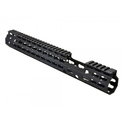 Strike Industries AR Mega Fins / Key-Mod Handguard Rail 13.5" FSP-M (Mid-Length) - BK