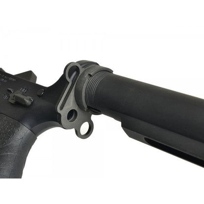 Strike Industries kit receiver extension 7 posizioni con castle nut e QD end plate per AR-15, immagine 2 di 10