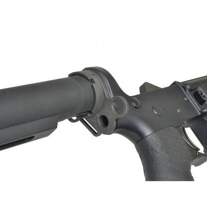 Strike Industries kit receiver extension 7 posizioni con castle nut e QD end plate per AR-15, immagine 8 di 10