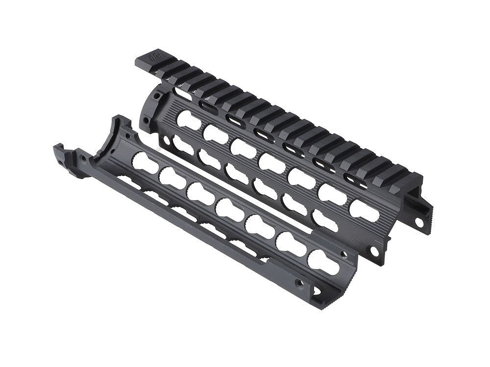 Strike Industries AR Mega Fins / Key-Mod Handguard Rail DROP IN 7" - BK