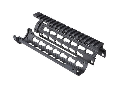 Strike Industries AR Mega Fins / Key-Mod Handguard Rail DROP IN 7" - BK
