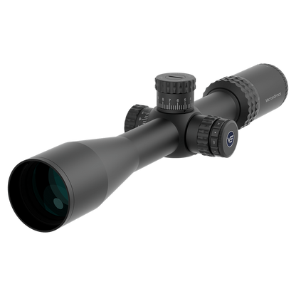 Dettaglio dell'obiettivo da 44 mm del Vector Optics Sentinel 4-16x44 FFP