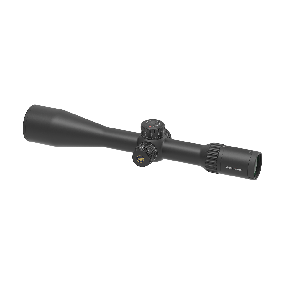 Torrette con zero stop e indicatore di rotazione del Vector Optics Continental x6 6-36x56