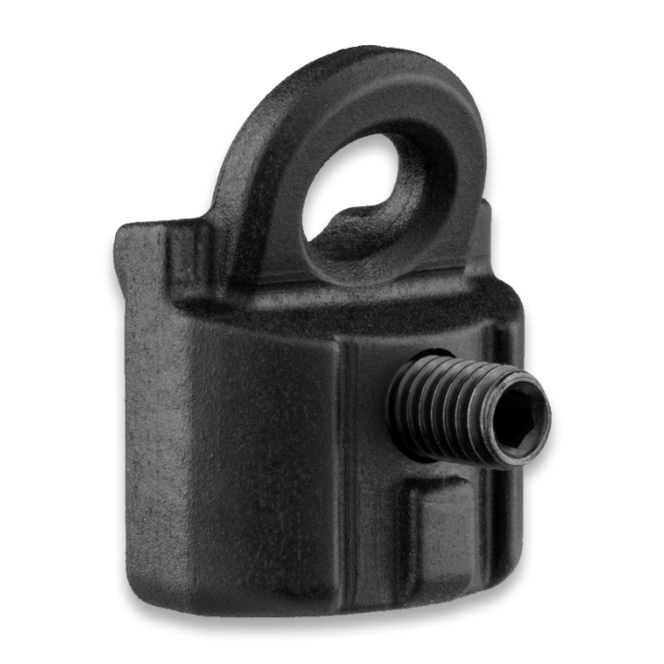 FAB Defense GSCA-4 attacco in polimero nero per cordino di sicurezza Glock