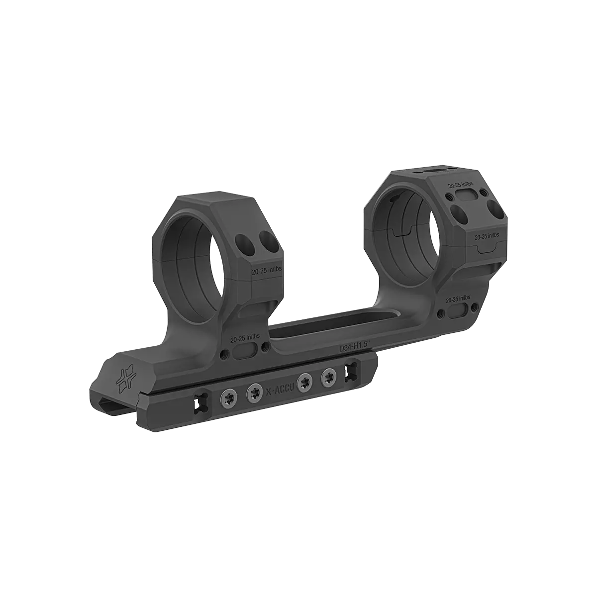 Attacco monopezzo esteso Vector Optics X-MOD 34 mm