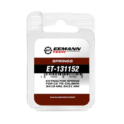 Eemann Tech molla estrattore per CZ 75 calibri 9x19 e 9x21