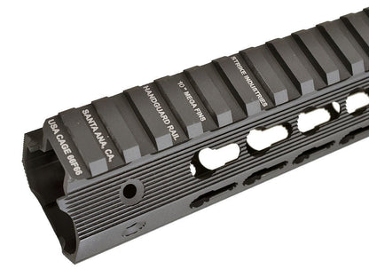Strike Industries AR Mega Fins / Key-Mod Handguard Rail G2 12" - BK