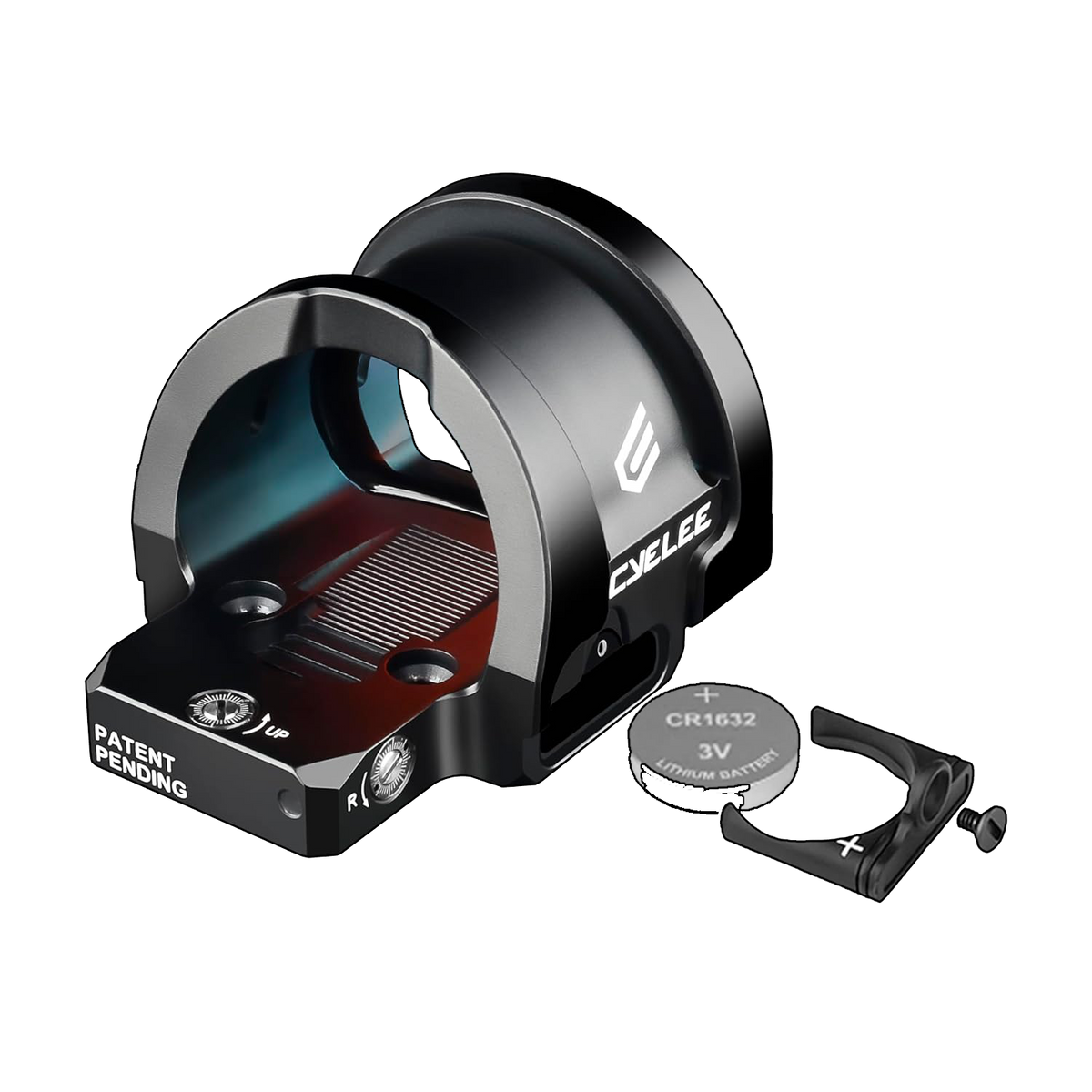 Cyelee Bull X PRO red dot vano batteria laterale