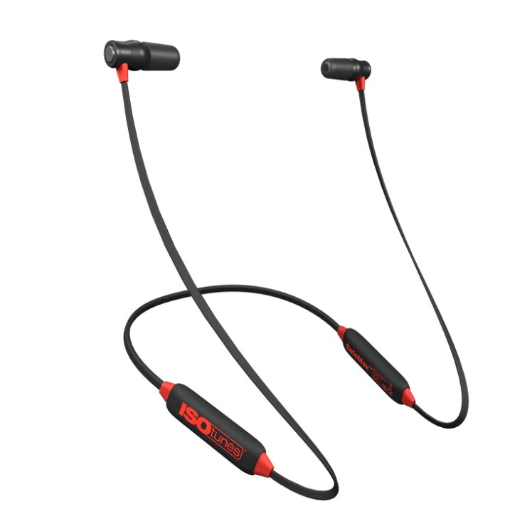 ISOtunes XTRA 2.0 Bluetooth Earbuds - Red