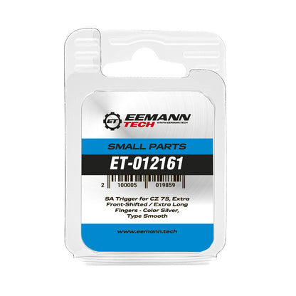 Eemann Tech grilletto SA extra avanzato (Extra Front-Shifted) liscio nero per CZ 75