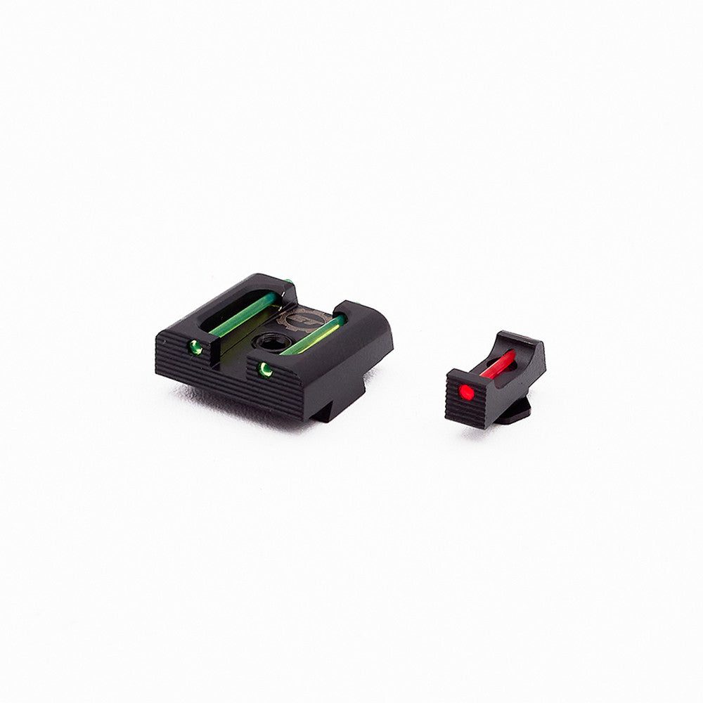 Eemann Tech set mire tattiche in fibra ottica per Glock mirino 1,0 mm