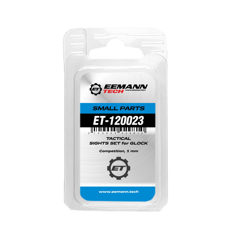 Eemann Tech set mire tattiche in fibra ottica per Glock mirino 1,5 mm