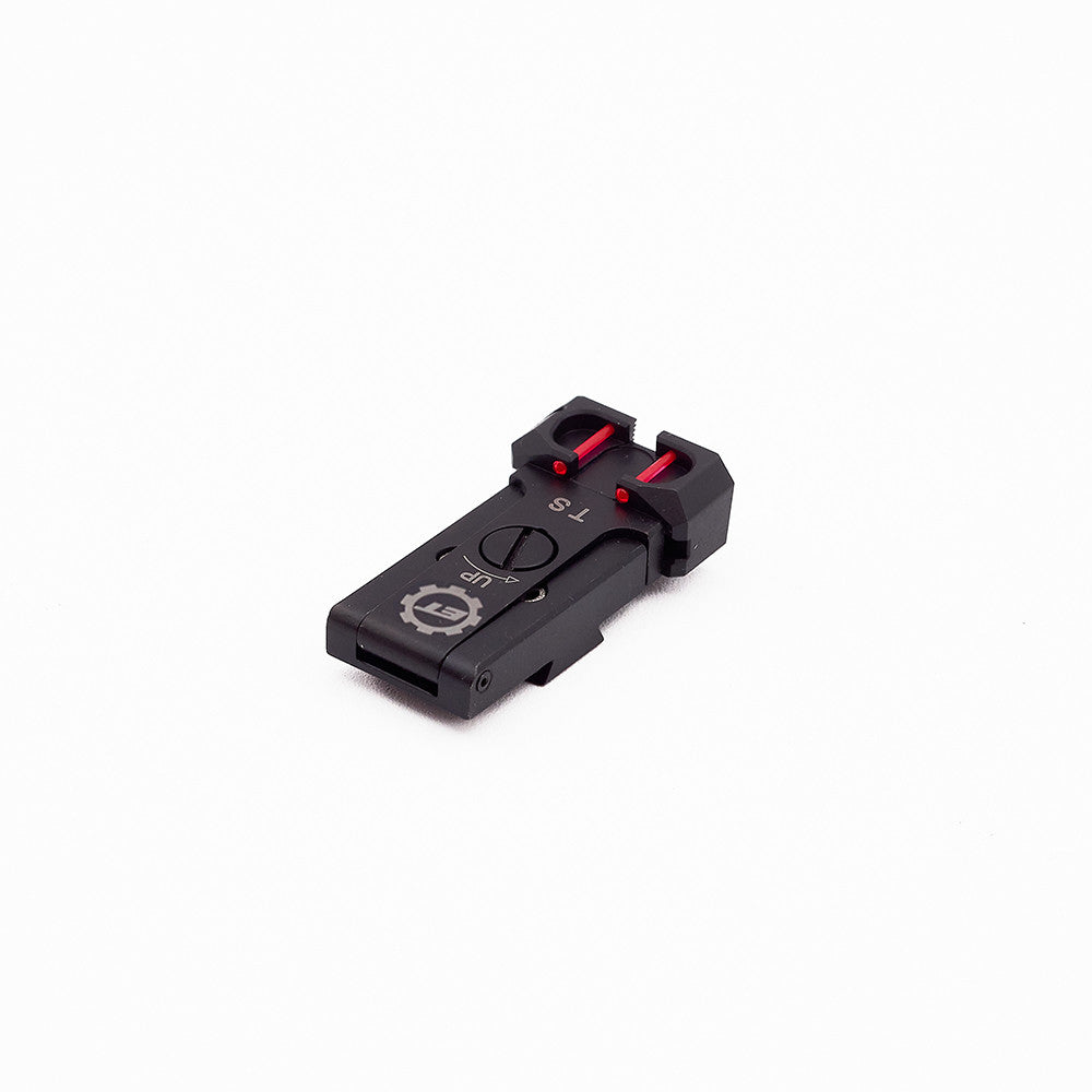 Eemann Tech tacca di mira regolabile con fibra ottica per CZ 75 TS e TS 2