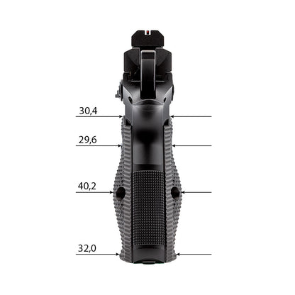 Eemann Tech guancette Ultimate in alluminio per CZ Shadow 2 Compact taglia S