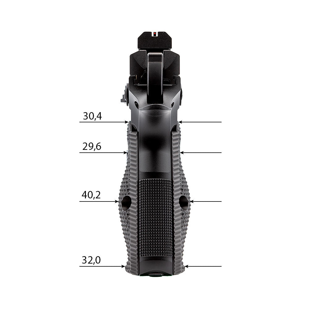 Eemann Tech guancette Ultimate in alluminio per CZ Shadow 2 Compact taglia L