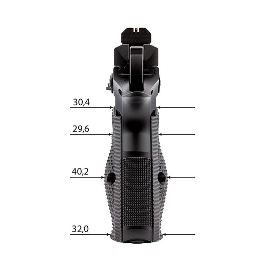 Eemann Tech guancette Ultimate in alluminio per CZ Shadow 2 Compact taglia L