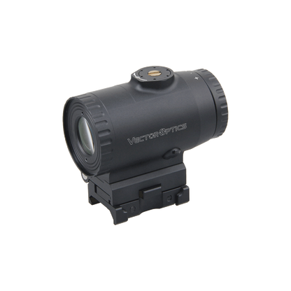 Vector Optics Paragon 3x18 Mini ribaltato lateralmente sull'attacco