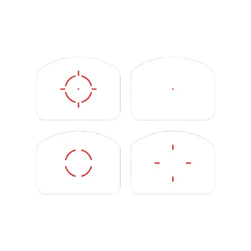 Swampfox LIBERTY II Multi Reticle Red Dot Sights
