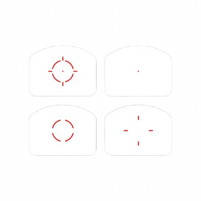 Swampfox LIBERTY II Multi Reticle Red Dot Sights